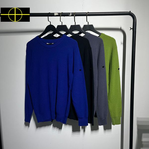 men's sweaters 8 colors spring cotton men women patch embroidery casual knitted sweater crewneck 230811, White;black
men's sweaters 8 colors spring cotton men women patch embroidery casual knitted sweater crewneck 230811, White;black