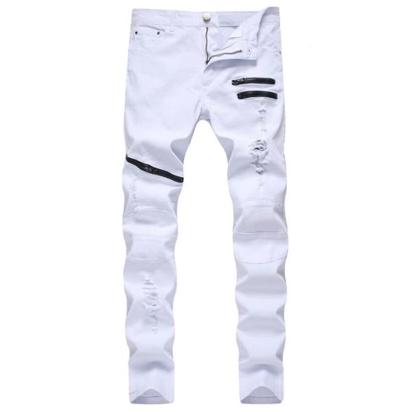 2021 mens jeans distressed motorcycle biker rock skinny slim ripped hole stripe fashionable zipper design denim pants209l, Blue
2021 mens jeans distressed motorcycle biker rock skinny slim ripped hole stripe fashionable zipper design denim pants209l, Blue