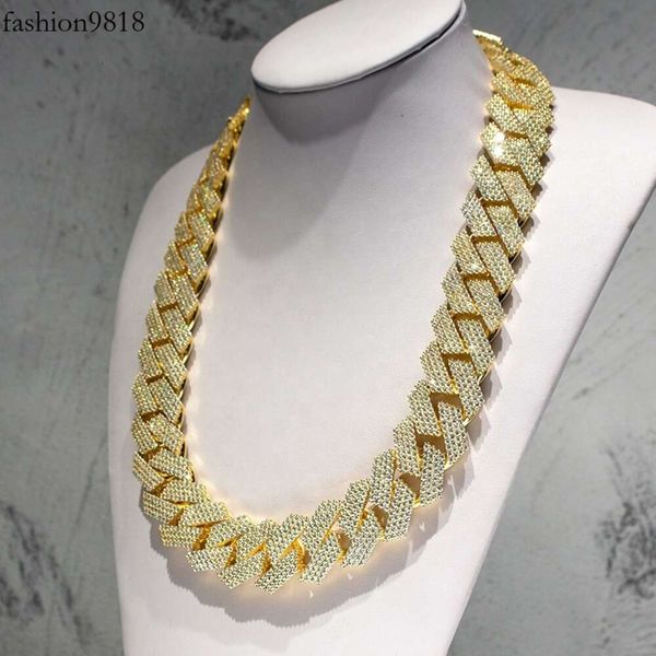 custom hip hop jewelry s sier 24mm 4 rows iced out vvs moissanite cuban chain necklace, Silver
custom hip hop jewelry s sier 24mm 4 rows iced out vvs moissanite cuban chain necklace, Silver