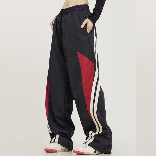 womens pants capris women sweatpants high street wide leg joggers casual streetwear vintage korean black oversized basic sports trouser fema, Black;white
womens pants capris women sweatpants high street wide leg joggers casual streetwear vintage korean black oversized basic sports trouser fema, Black;white