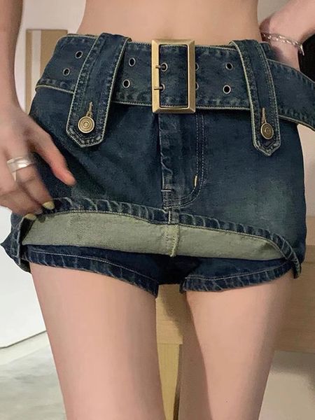 skirts y2k vintage women korean button belted short denim mini skirts plus size high waiste jeans a-line skirt 4 colors 230811, Black
skirts y2k vintage women korean button belted short denim mini skirts plus size high waiste jeans a-line skirt 4 colors 230811, Black