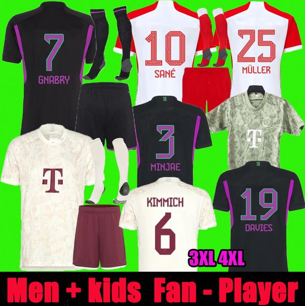 23 24 soccer jersey sane 2023 2024 fans player football shirt goretzka gnabry camisa de futebol men kids kits kimmich 50th bayern munich okt, Black;yellow
23 24 soccer jersey sane 2023 2024 fans player football shirt goretzka gnabry camisa de futebol men kids kits kimmich 50th bayern munich okt, Black;yellow