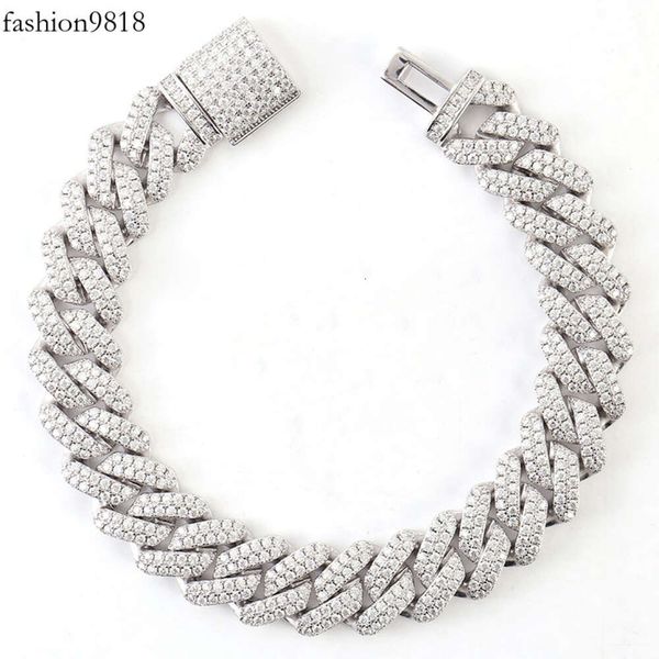 custom hip hop jewelry necklace 12mm vvs diamond moissanite iced out 10k gold cuban chain wholesale price, Silver
custom hip hop jewelry necklace 12mm vvs diamond moissanite iced out 10k gold cuban chain wholesale price, Silver