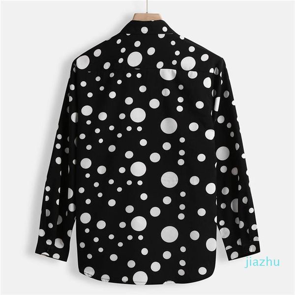 luxury polka dot mens designer shirt autumn long sleeve casual mens dress shirts style homme clothing339u, White;black
luxury polka dot mens designer shirt autumn long sleeve casual mens dress shirts style homme clothing339u, White;black