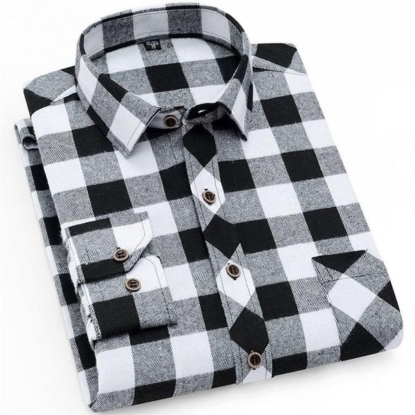 men's casual shirts classical plaid for men brushed fabric soft mens checked shirt long sleeved leisure sanded warm teenagers320p, White;black
men's casual shirts classical plaid for men brushed fabric soft mens checked shirt long sleeved leisure sanded warm teenagers320p, White;black