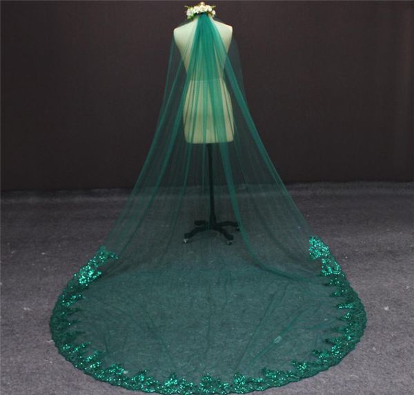 gorgeous green wedding veil bling sequined lace single layer partial laced bridal veil with comb9178966, Black
gorgeous green wedding veil bling sequined lace single layer partial laced bridal veil with comb9178966, Black