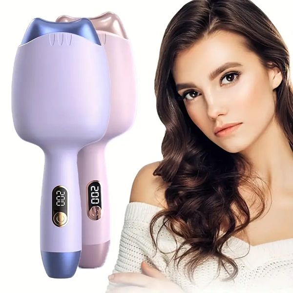 professional cat paw hair curler - 32mm egg roll hair styler wand for salon-quality results
professional cat paw hair curler - 32mm egg roll hair styler wand for salon-quality results