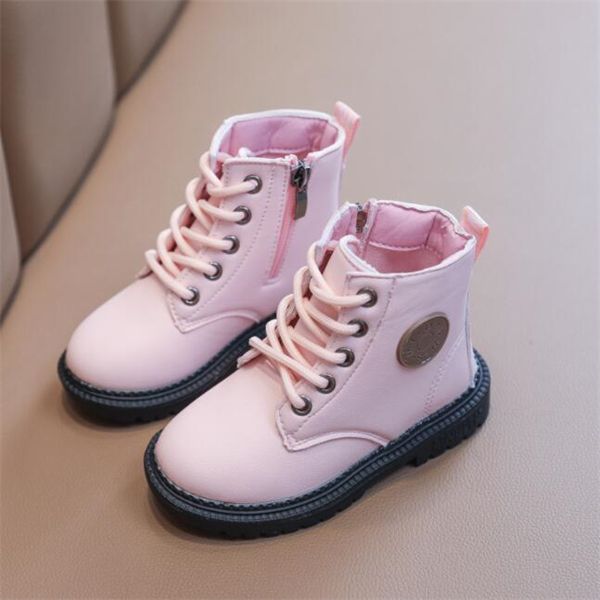 new autumn soft-soled boots with single boots for children martin boots waterproof british wind boots for boys and girls, Black;grey
new autumn soft-soled boots with single boots for children martin boots waterproof british wind boots for boys and girls, Black;grey