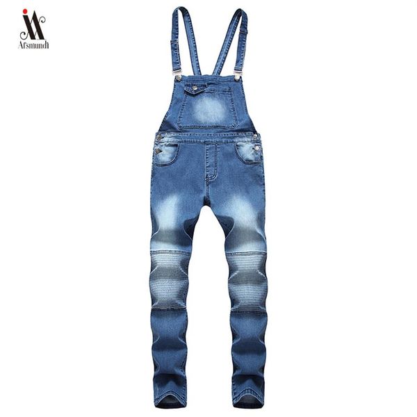 hip hop fashion men's ripped jeans jumpsuits hi street distressed denim bib overalls for man suspender pants size s-xxxl2089, Blue
hip hop fashion men's ripped jeans jumpsuits hi street distressed denim bib overalls for man suspender pants size s-xxxl2089, Blue