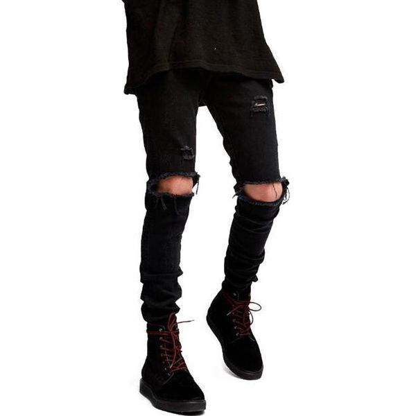 fashion new 2020 vintage jeans black rock star knee holes destroyed skinny denim slim pencil jeans men235s, Blue
fashion new 2020 vintage jeans black rock star knee holes destroyed skinny denim slim pencil jeans men235s, Blue