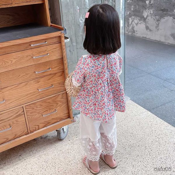 clothing sets girls clothing floral pattern costume for girls tshirt pants costumes for girls toddler kids clothing r230812, White
clothing sets girls clothing floral pattern costume for girls tshirt pants costumes for girls toddler kids clothing r230812, White