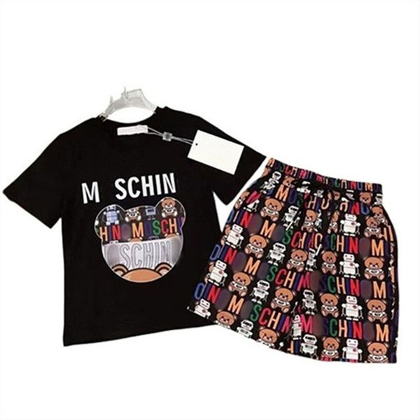 23ss baby baby summer and autumn new men's and women's cotton short sleeve shorts set for children two-piece b1, White
23ss baby baby summer and autumn new men's and women's cotton short sleeve shorts set for children two-piece b1, White