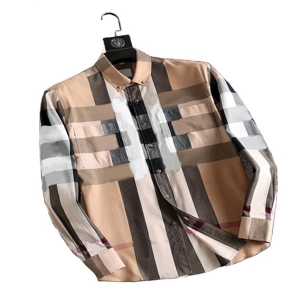 2021 luxury designer men's shirts fashion casual business social and cocktail shirt brand spring autumn slimming the most fas2545, White;black
2021 luxury designer men's shirts fashion casual business social and cocktail shirt brand spring autumn slimming the most fas2545, White;black