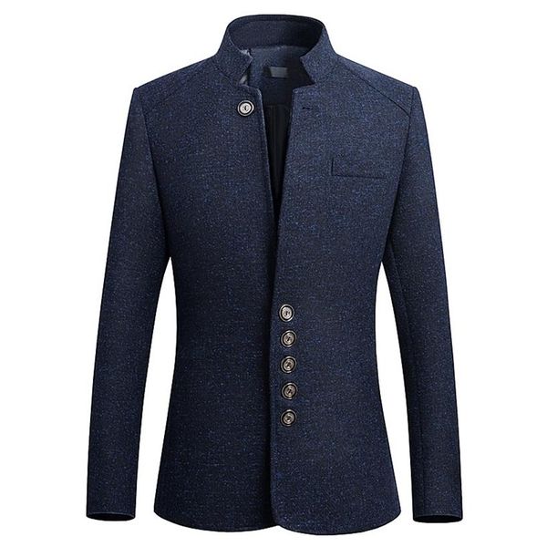 spring and autumn new large size men's stand collar small suit fashion slim business men's suit dress jacket s-5xl239t, White;black
spring and autumn new large size men's stand collar small suit fashion slim business men's suit dress jacket s-5xl239t, White;black