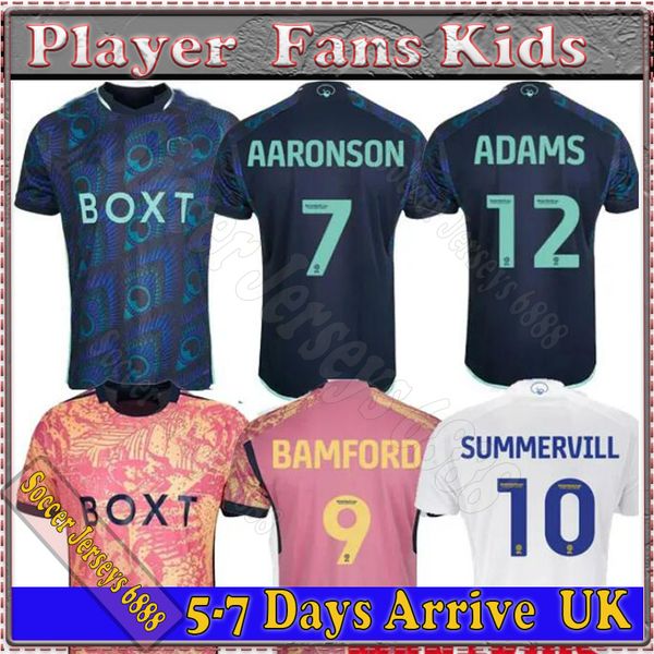 23 24 bamford llorente rodrigo leeds unitedes soccer jerseys 2023 2024 adams aaronson harrison sinisterra james kids kit football shirt fans, Black;yellow
23 24 bamford llorente rodrigo leeds unitedes soccer jerseys 2023 2024 adams aaronson harrison sinisterra james kids kit football shirt fans, Black;yellow