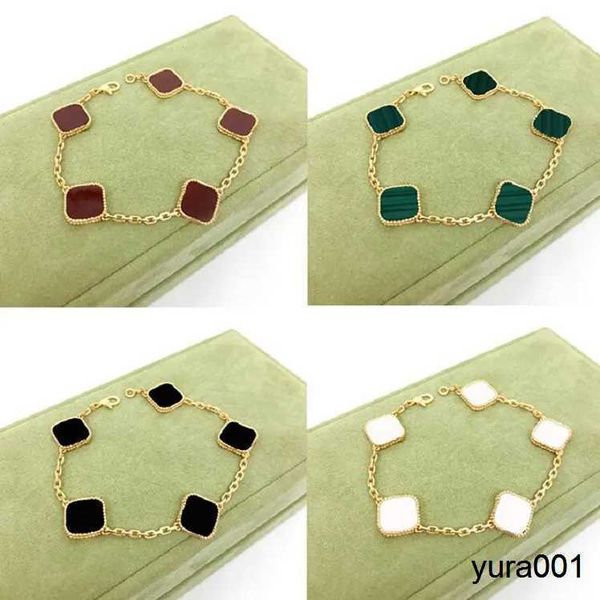 cjeweler clover bracelet charm bracelet 5 motifs gold chain gold bangle links 5 flowers bracelets woman love armband bangles designer chains, Golden;silver
cjeweler clover bracelet charm bracelet 5 motifs gold chain gold bangle links 5 flowers bracelets woman love armband bangles designer chains, Golden;silver