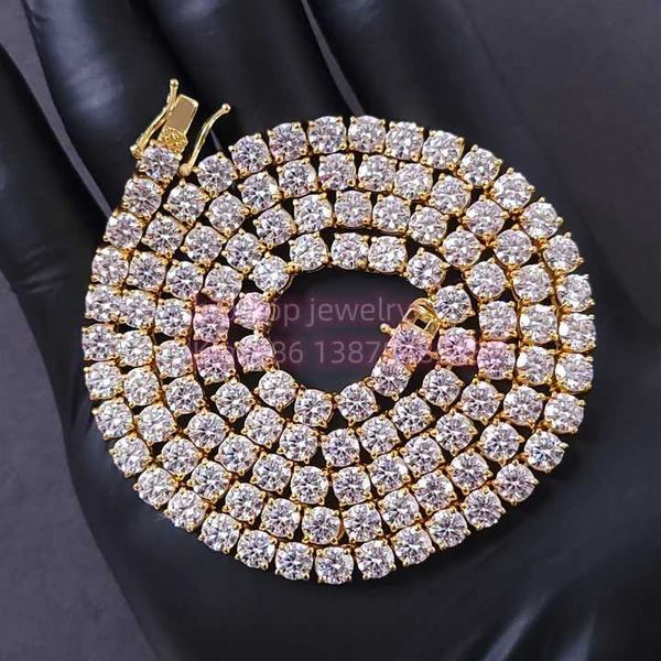 hip hop jewelry 5mm tennis chain 925 sterling silver round brilliant cut moissanite diamond tennis necklace
hip hop jewelry 5mm tennis chain 925 sterling silver round brilliant cut moissanite diamond tennis necklace