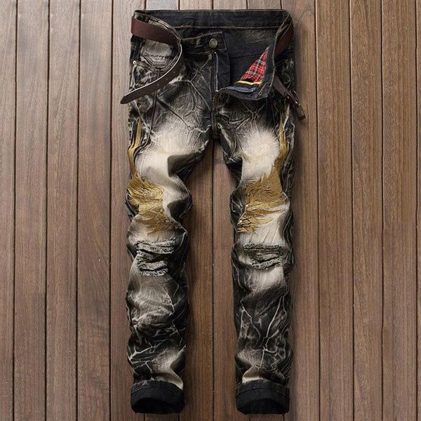 men's jeans 2021 autumn spring ripped street hip hop punk stretch bike trendy holes straight denim trouers317p, Blue
men's jeans 2021 autumn spring ripped street hip hop punk stretch bike trendy holes straight denim trouers317p, Blue