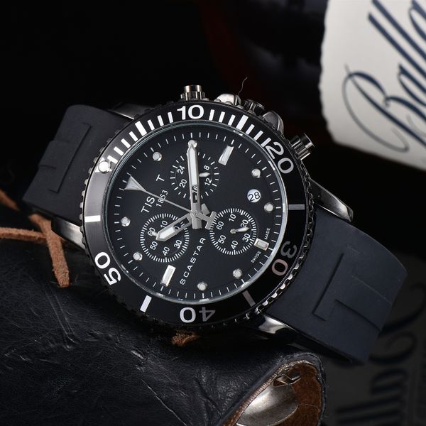 brand tissox starfish series sports diving mens watch silicone sapphire mirror waterproof designer movement automatic quartz watches, Slivery;black
brand tissox starfish series sports diving mens watch silicone sapphire mirror waterproof designer movement automatic quartz watches, Slivery;black