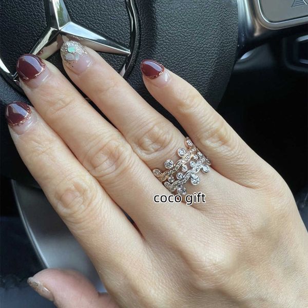 h family 925 sterling silver high bead ring small and luxury plan dew gift for girlfriend friend handicrafts, Golden;silver
h family 925 sterling silver high bead ring small and luxury plan dew gift for girlfriend friend handicrafts, Golden;silver