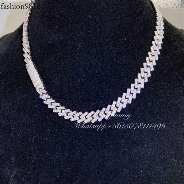 zuanfa jewelry customized 8mm width iced out jewelry 10k white gold yellow real gold loose moissanite diamonds cuban link, Silver
zuanfa jewelry customized 8mm width iced out jewelry 10k white gold yellow real gold loose moissanite diamonds cuban link, Silver