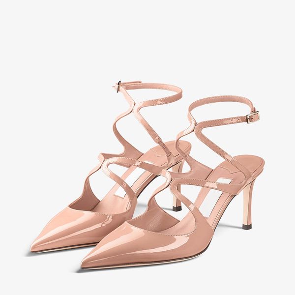 fashion women sandals london azia pump 75 mm italy refined pointed toe cross double ankle sling buckle nude black patent leather designer sa
fashion women sandals london azia pump 75 mm italy refined pointed toe cross double ankle sling buckle nude black patent leather designer sa