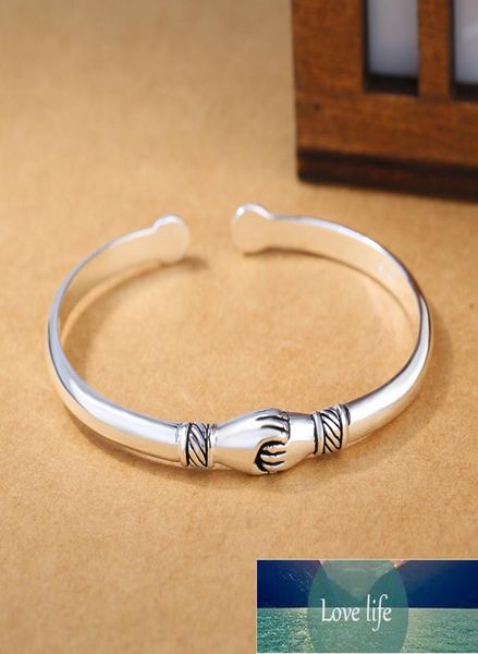 925 sterling silver handshake cuff bracelet bangle for women fashion thai silver jewelry adjustable sb4541348012, Golden;silver
925 sterling silver handshake cuff bracelet bangle for women fashion thai silver jewelry adjustable sb4541348012, Golden;silver