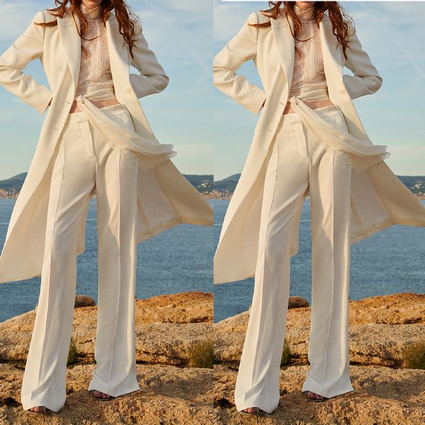 autumn ivory women wedding suits slim fit custom made long blazer sets 2 pieces for guest wear fashion show, Black;red
autumn ivory women wedding suits slim fit custom made long blazer sets 2 pieces for guest wear fashion show, Black;red