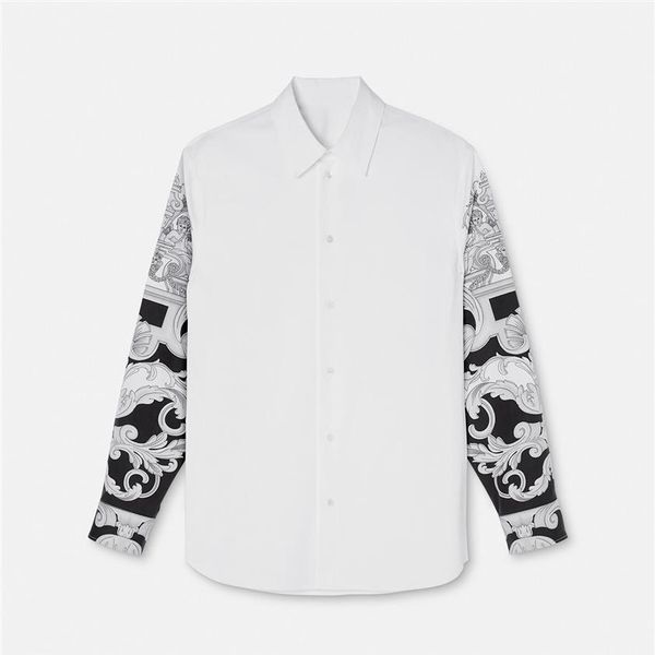 mens designer shirts brand clothing men long sleeve dress shirt hip hop style quality cotton 1040102761, White;black
mens designer shirts brand clothing men long sleeve dress shirt hip hop style quality cotton 1040102761, White;black