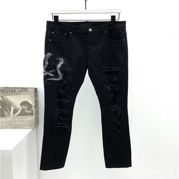 mens jeans snake designer pencil pants printed black slim-leg denim pant s fashion club clothing for male hip hop skinny trousers2861, Blue
mens jeans snake designer pencil pants printed black slim-leg denim pant s fashion club clothing for male hip hop skinny trousers2861, Blue