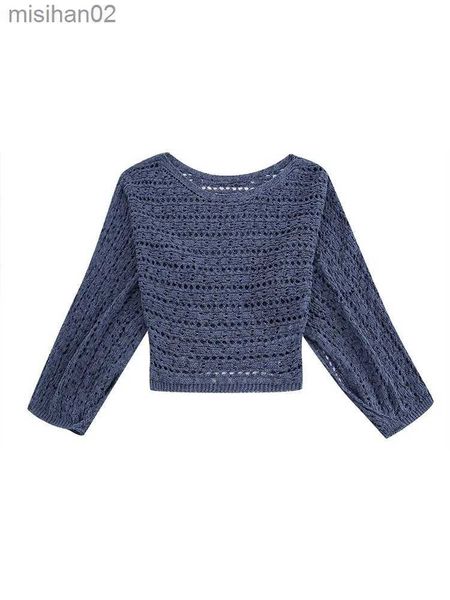 women's knits tees traf 2023 chic knit with cape sleeves for women summer new office ladies elegant solid o-neck long sleeve hollow out, White
women's knits tees traf 2023 chic knit with cape sleeves for women summer new office ladies elegant solid o-neck long sleeve hollow out, White