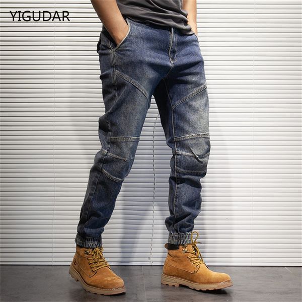 men's pants hip hop harem jeans men loose joggers denim casual sweatpants korea ankle length trousers streetwear male clothes 230812, Black
men's pants hip hop harem jeans men loose joggers denim casual sweatpants korea ankle length trousers streetwear male clothes 230812, Black