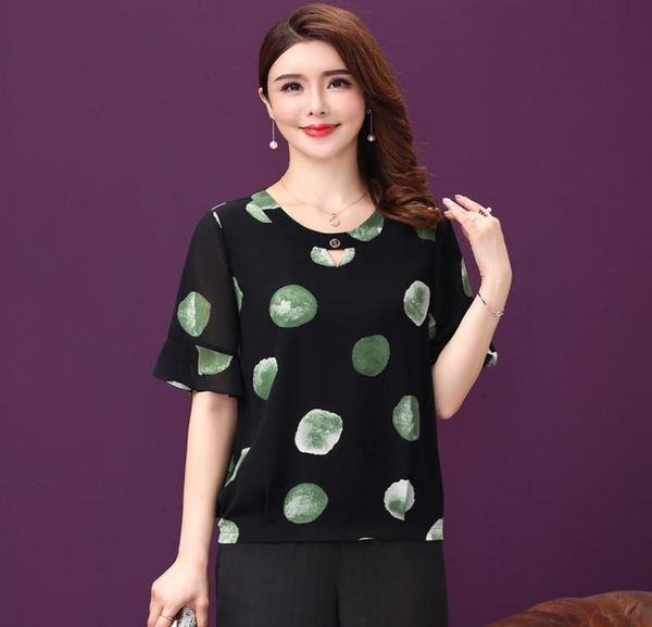 8699 blx new women fashion summer blouses hollow out round collar half flare sleeve lady dots printing casual blouse green p7255439, White
8699 blx new women fashion summer blouses hollow out round collar half flare sleeve lady dots printing casual blouse green p7255439, White