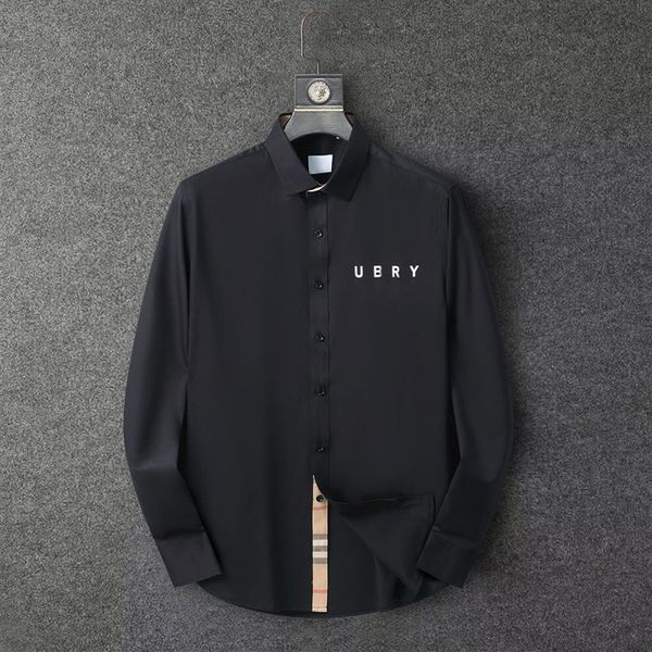 men's dress shirts stretch soft casual fashion 2023 designer brand plaid pattern summer autumn mens long sleeve clothing wrin249s, White;black
men's dress shirts stretch soft casual fashion 2023 designer brand plaid pattern summer autumn mens long sleeve clothing wrin249s, White;black