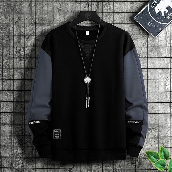mens sweaters autumn multi panel contrast print round neck fashion trendy sweater men clothing 230811, White;black
mens sweaters autumn multi panel contrast print round neck fashion trendy sweater men clothing 230811, White;black