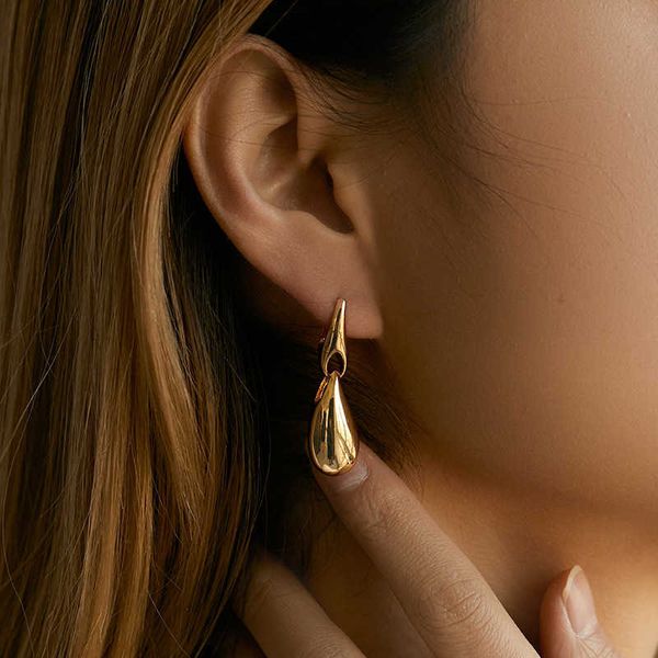 ccgood geometric teardrop shaped earrings fashion elegant earring metal golden jewelry prevent allergy gift pendientes, Silver
ccgood geometric teardrop shaped earrings fashion elegant earring metal golden jewelry prevent allergy gift pendientes, Silver