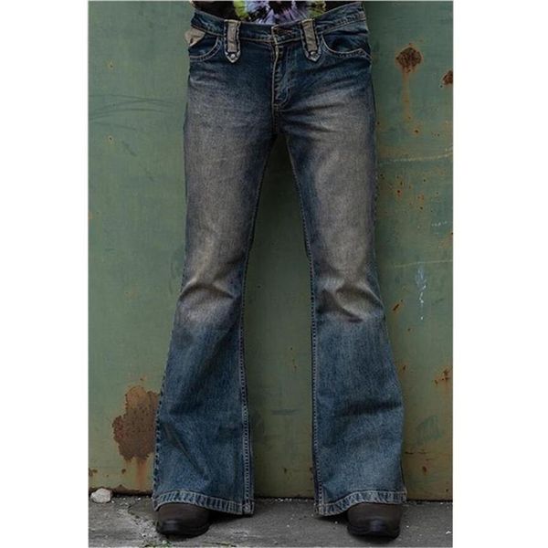 men's jeans men flared bootcut leg pants distressed patchwork fall winter punk stlye bell bottom denim trousers vaqueros homb230x, Blue
men's jeans men flared bootcut leg pants distressed patchwork fall winter punk stlye bell bottom denim trousers vaqueros homb230x, Blue