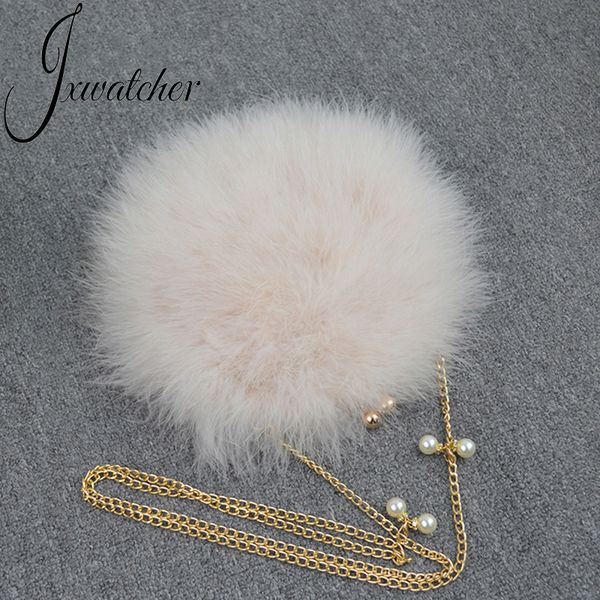 waist bags jxwatcher women s natural ostrich feathers handbag designer luxury evening party round shoulder female fall chain purses 230812
waist bags jxwatcher women s natural ostrich feathers handbag designer luxury evening party round shoulder female fall chain purses 230812
