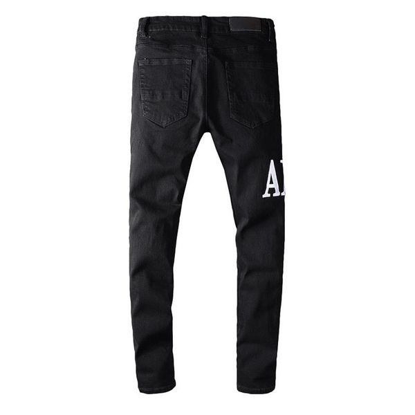 luxurys designer mens jeans mark slim-leg patch vintage hole fashion biker causal hip hop denim pants size 29-40252c, Blue
luxurys designer mens jeans mark slim-leg patch vintage hole fashion biker causal hip hop denim pants size 29-40252c, Blue