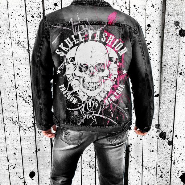 men's jackets streetwear denim coats for men y2k style skull printing slim long sleeve buttoned jean clothing vintage outerwear 230811, Black;brown
men's jackets streetwear denim coats for men y2k style skull printing slim long sleeve buttoned jean clothing vintage outerwear 230811, Black;brown