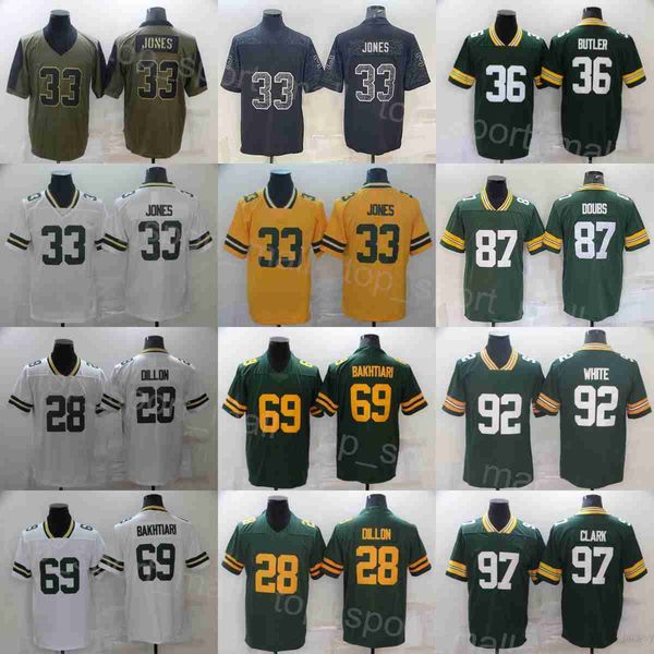 men football 69 david bakhtiari jerseys 33 aaron jones 36 leroy butler 28 aj dillon 87 romeo doubs 97 kenny clark 92 reggie white color rush, Black;red
men football 69 david bakhtiari jerseys 33 aaron jones 36 leroy butler 28 aj dillon 87 romeo doubs 97 kenny clark 92 reggie white color rush, Black;red