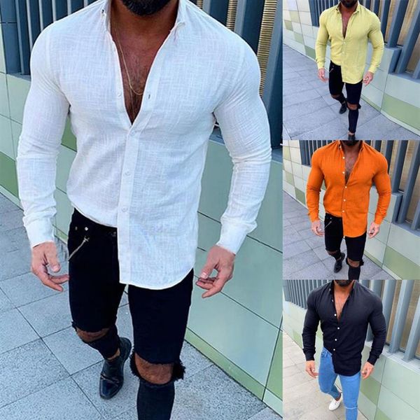 new style men's new slub long-sleeved button-lapel fashionable comfortable linen shirt comfortabe242d, White;black
new style men's new slub long-sleeved button-lapel fashionable comfortable linen shirt comfortabe242d, White;black