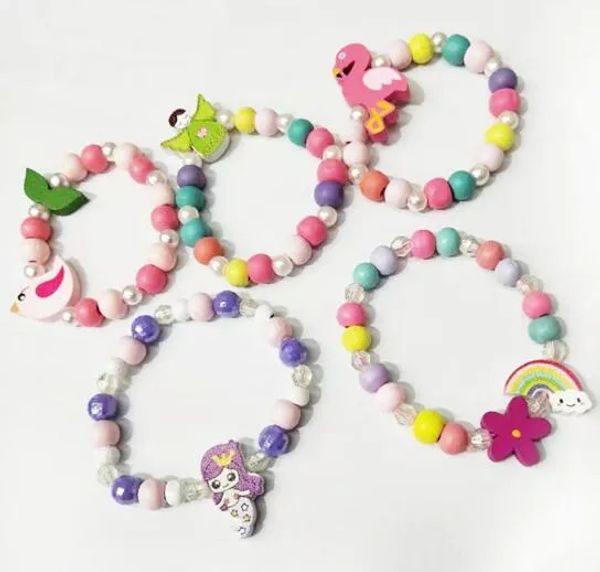 5 styles kids necklace sets rainbow charm beads bracelet accessory colorful beads bird flower kids girl birthday jewelry giftzz, Red;brown
5 styles kids necklace sets rainbow charm beads bracelet accessory colorful beads bird flower kids girl birthday jewelry giftzz, Red;brown