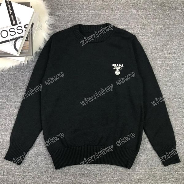 xinxinbuy men designer hoodie sweater triangle label letter embroidery paris round neck women black purple yellow s-2xl211d, Black;brown
xinxinbuy men designer hoodie sweater triangle label letter embroidery paris round neck women black purple yellow s-2xl211d, Black;brown