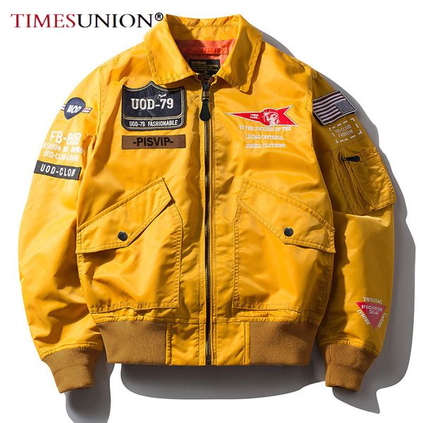 men's jackets spring autumn male jackets thin army green motorcycle ma-1 pilot air men bomber jacket embroidery lapel all-match 230811, Black;brown
men's jackets spring autumn male jackets thin army green motorcycle ma-1 pilot air men bomber jacket embroidery lapel all-match 230811, Black;brown