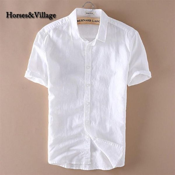 2020 summer men 4xl casual shirts solid white short sleeve cotton linen dress shirts camisa masculina226q, White;black
2020 summer men 4xl casual shirts solid white short sleeve cotton linen dress shirts camisa masculina226q, White;black