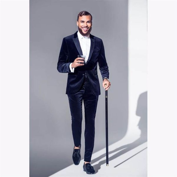 latest coat pant design navy blue velvet men suit formal slim fit tuxedo 2 piece blazer custom mens party suits terno masculino187f, White;black
latest coat pant design navy blue velvet men suit formal slim fit tuxedo 2 piece blazer custom mens party suits terno masculino187f, White;black