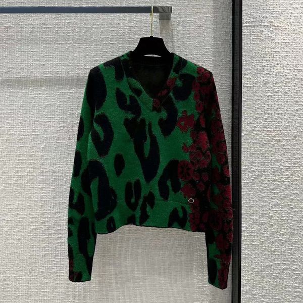 women's sweaters autumn fashion flower leapard contrast pattern cashmere mohair blends slim pullover sweater vintage vneck jumper 23081, White;black
women's sweaters autumn fashion flower leapard contrast pattern cashmere mohair blends slim pullover sweater vintage vneck jumper 23081, White;black
