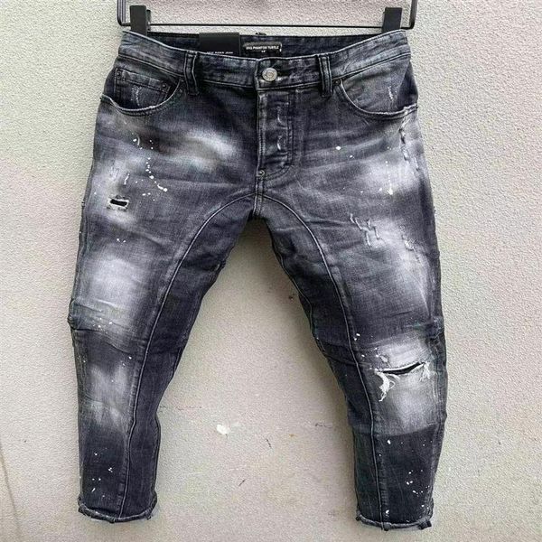 dsq phantom turtle men's jeans classic fashion man jeans hip hop rock moto mens casual design ripped jeans distressed skinny 279d, Blue
dsq phantom turtle men's jeans classic fashion man jeans hip hop rock moto mens casual design ripped jeans distressed skinny 279d, Blue