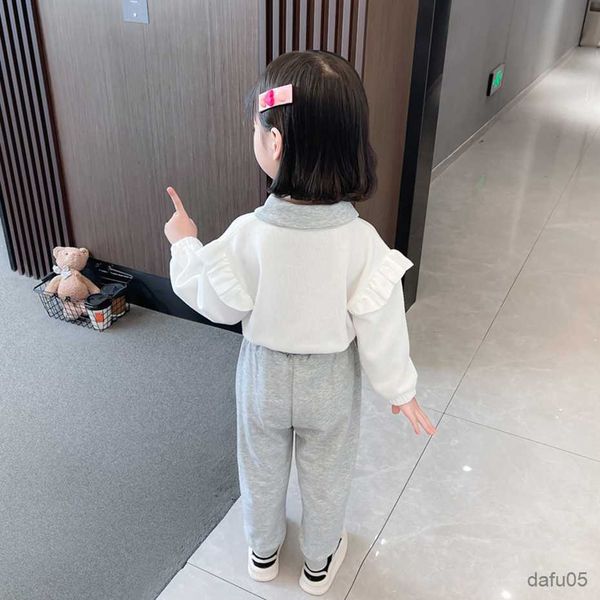 clothing sets girls clothes blouse pants girl clothes casual style girls sets clothing spring autumn children tracksuits r230812, White
clothing sets girls clothes blouse pants girl clothes casual style girls sets clothing spring autumn children tracksuits r230812, White
